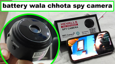 Tech Gyan Pitara is a No.1 cctv - Unboxing and Review of Battery-Powered Mini Spy CCTV Camera